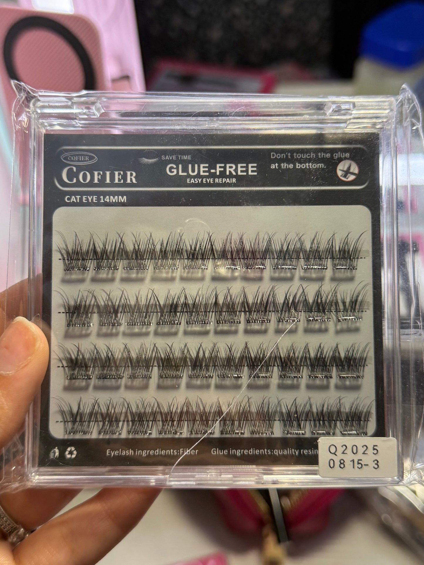 Glue Free Beginner Friendly Natural Lash Clusters / COFIER Brand