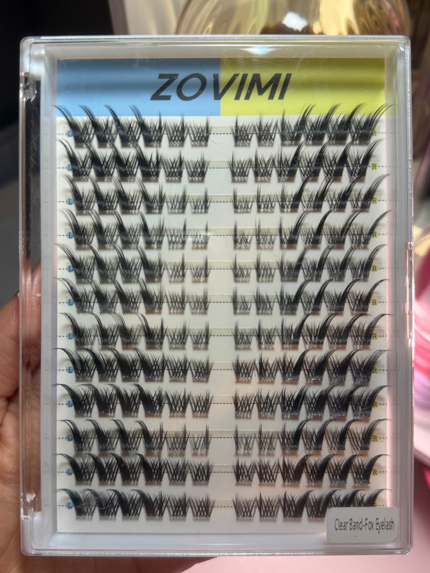 Pre Mapped Built in spikes Begginer Friendly Lash Clusters / ZOVIMI Brand
