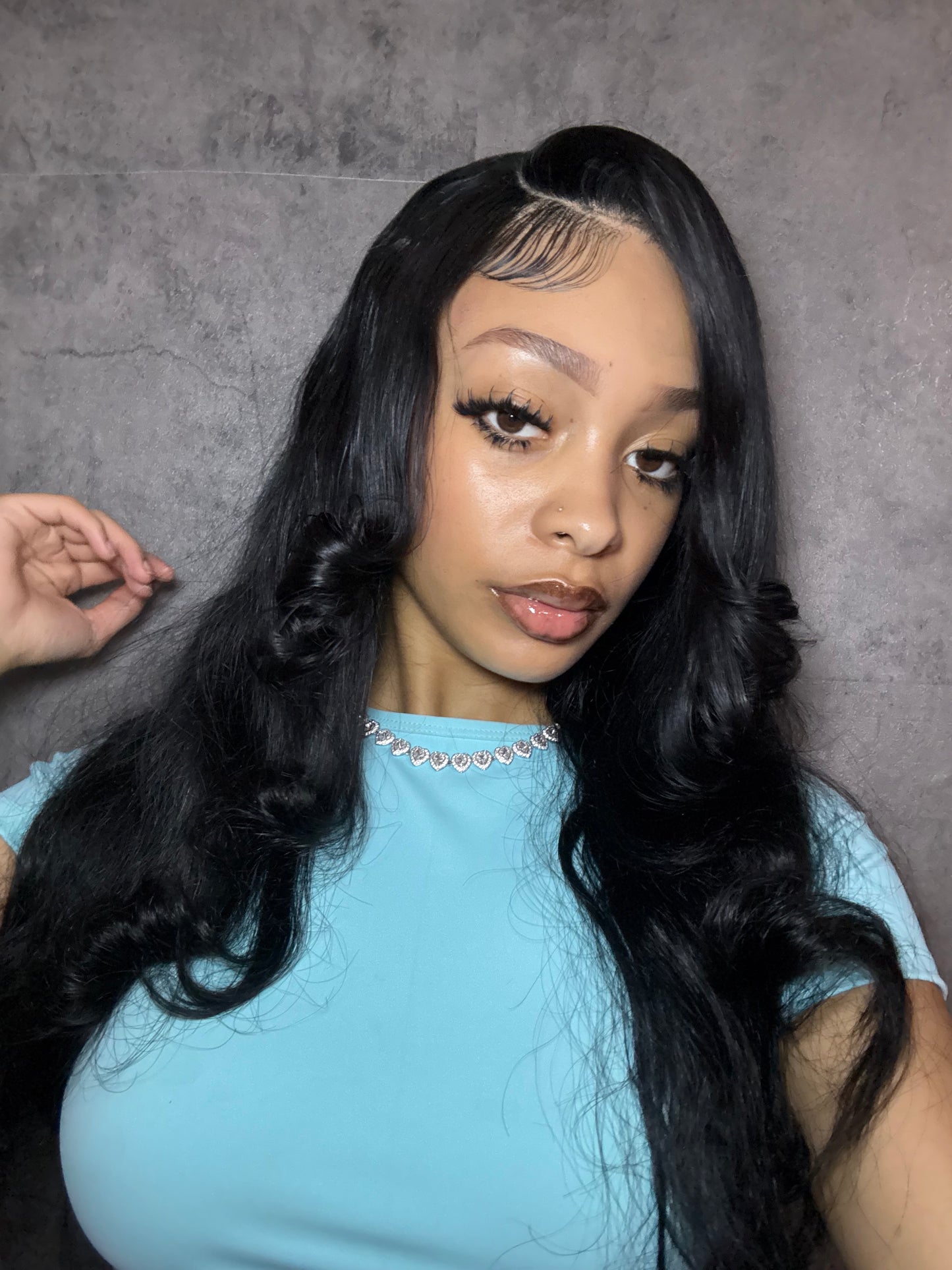 Human Hair 6x4 Glueless Bodywave 28inch Wig