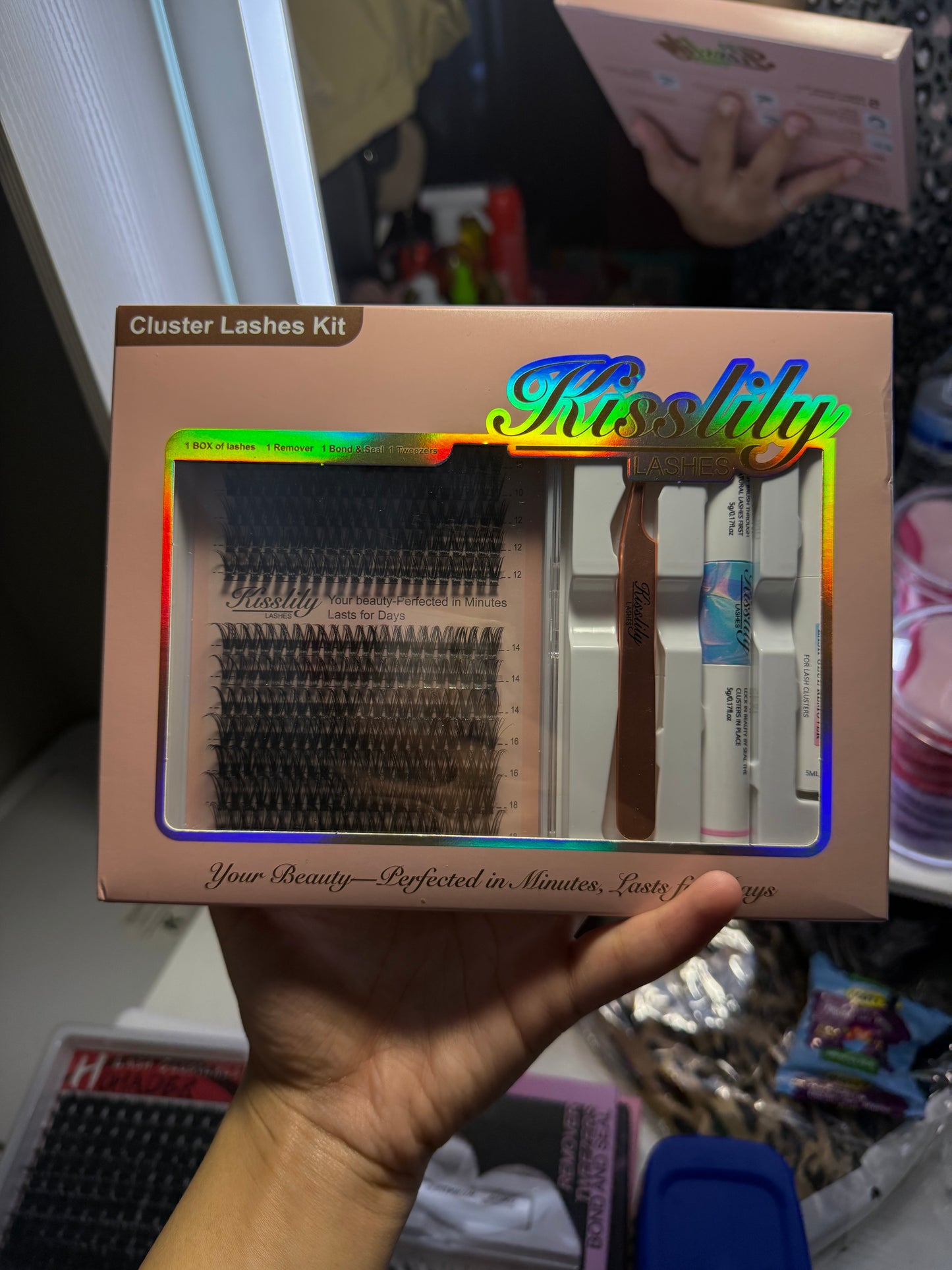 Natural 8-18MM Lash Clustets / Kisslily Brand