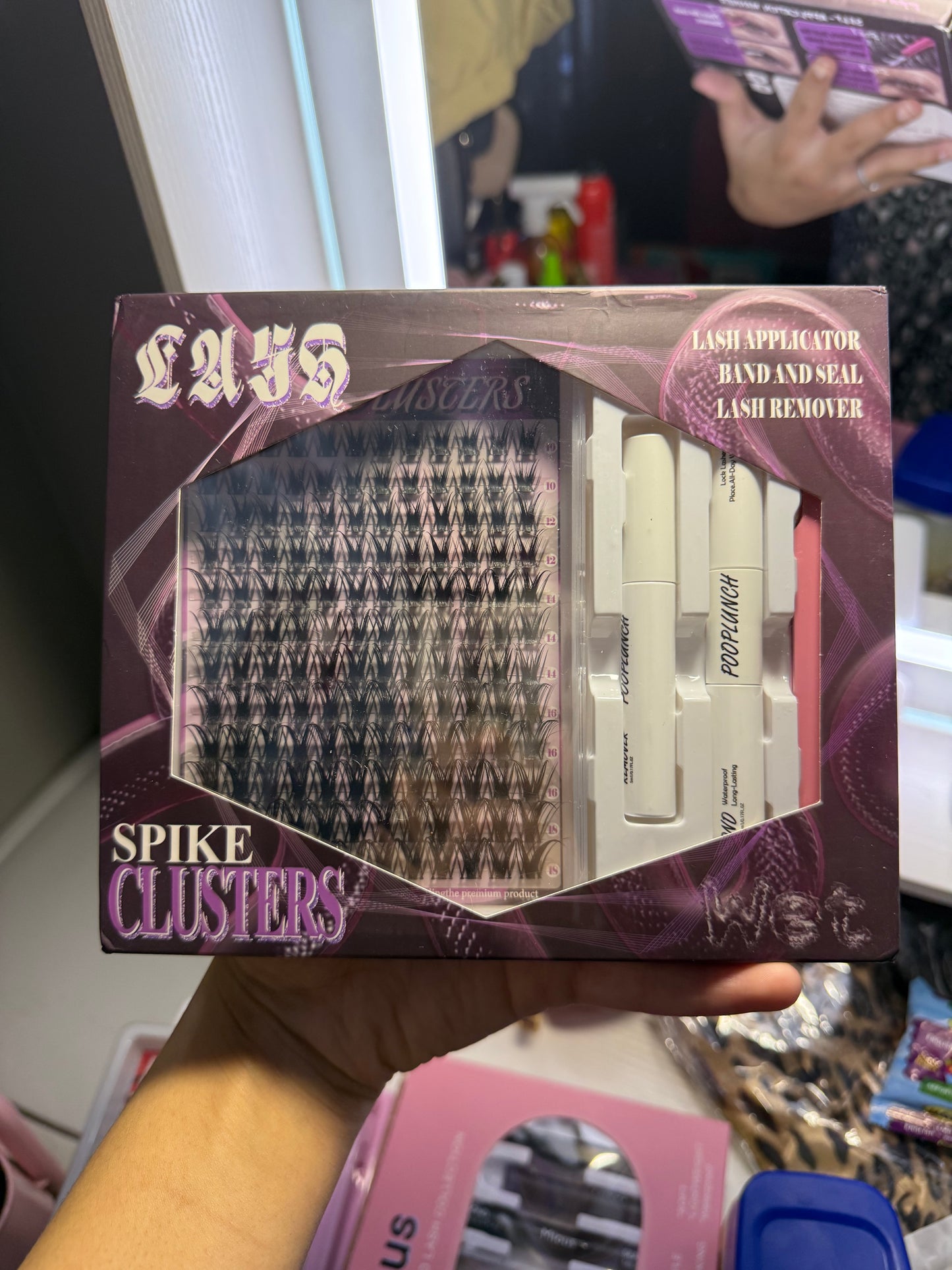 Built In Spikes 10-18MM Laah Clusters / POOPLUNCH