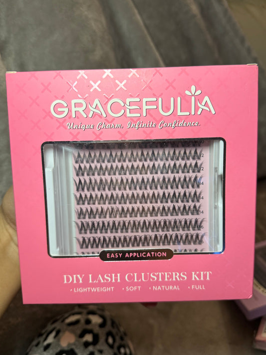 Natural 8-18MM Lash Clusters / BRACEFULIA Brand