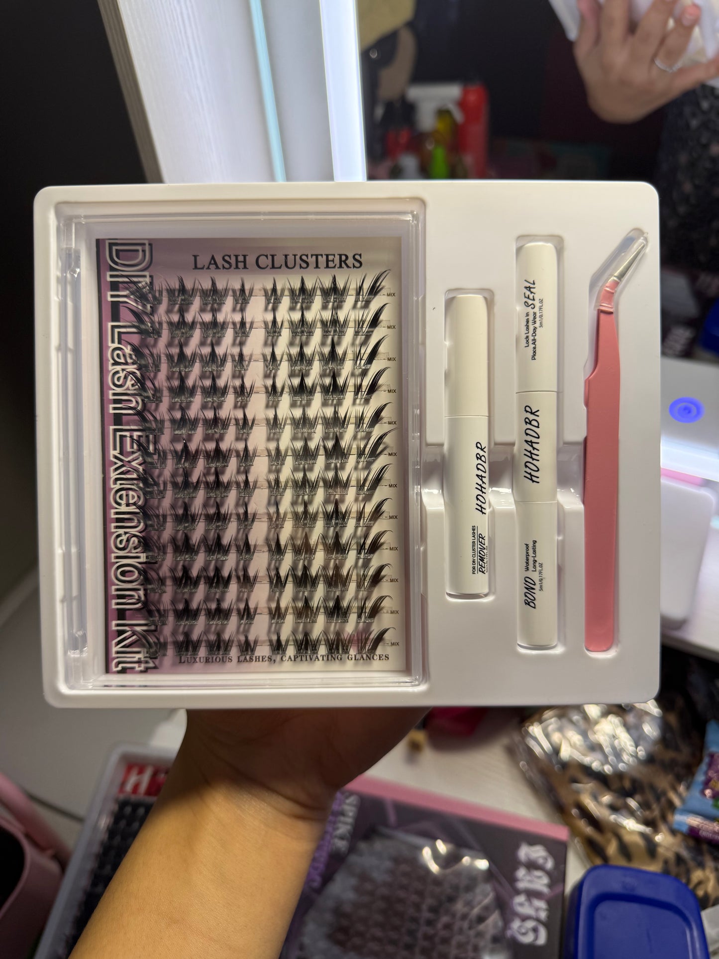 Pre Mapped Fairy Lash Clusters / HOHADBR Brand