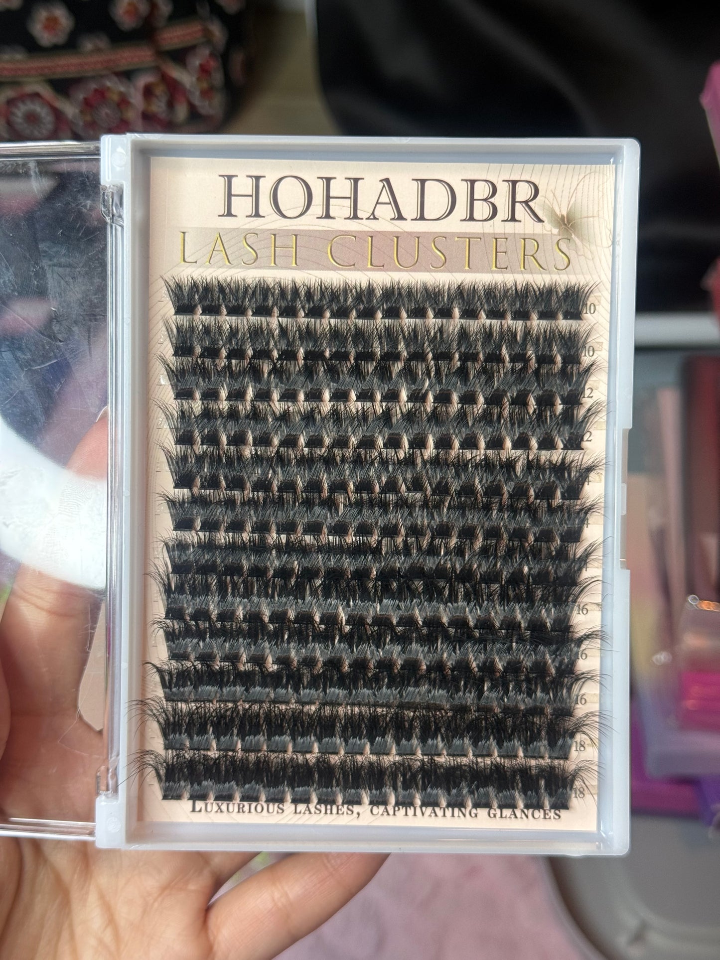 HOHADBR Fluffy Lash Cluster