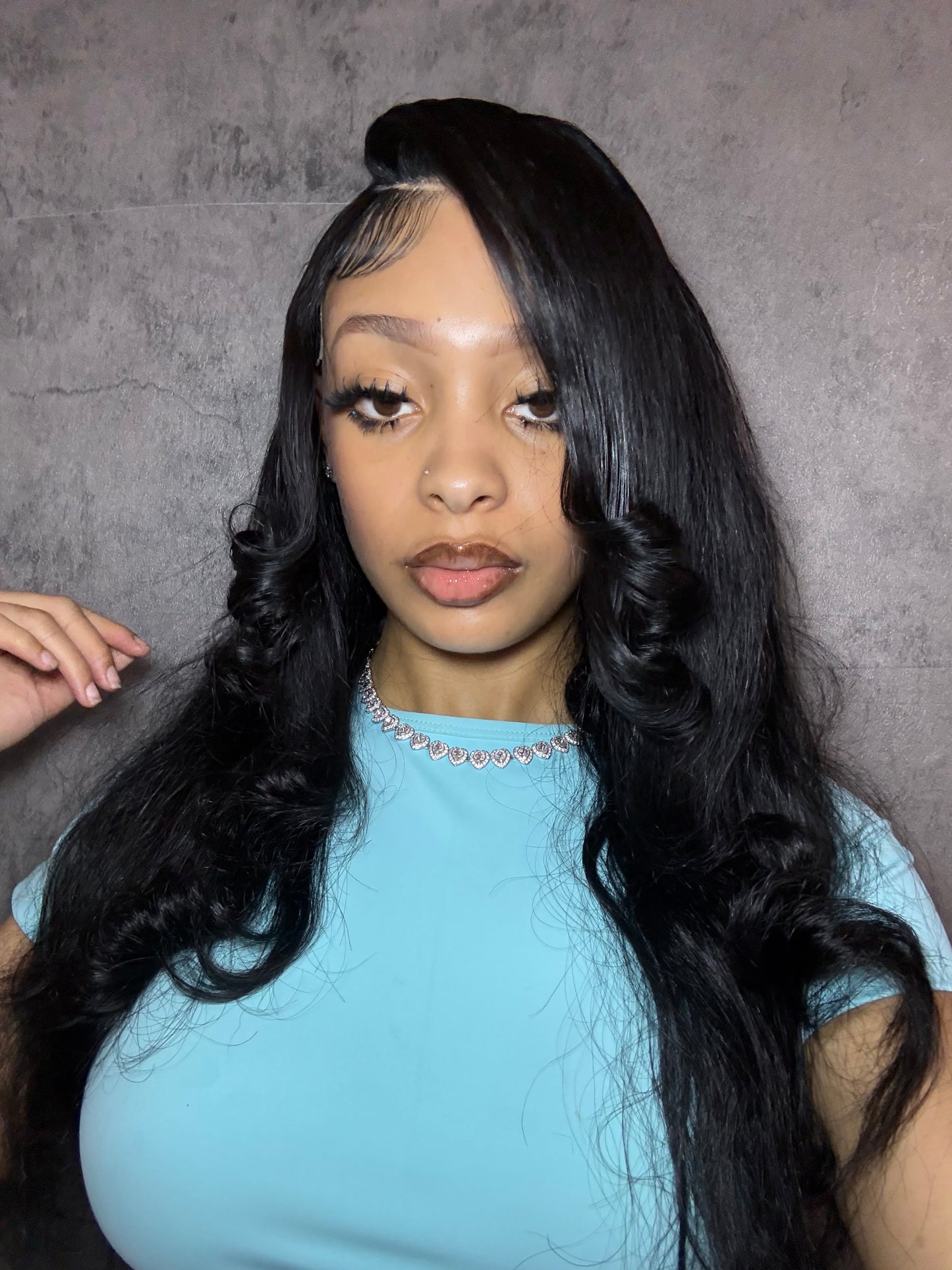 Human Hair 6x4 Glueless Bodywave 28inch Wig
