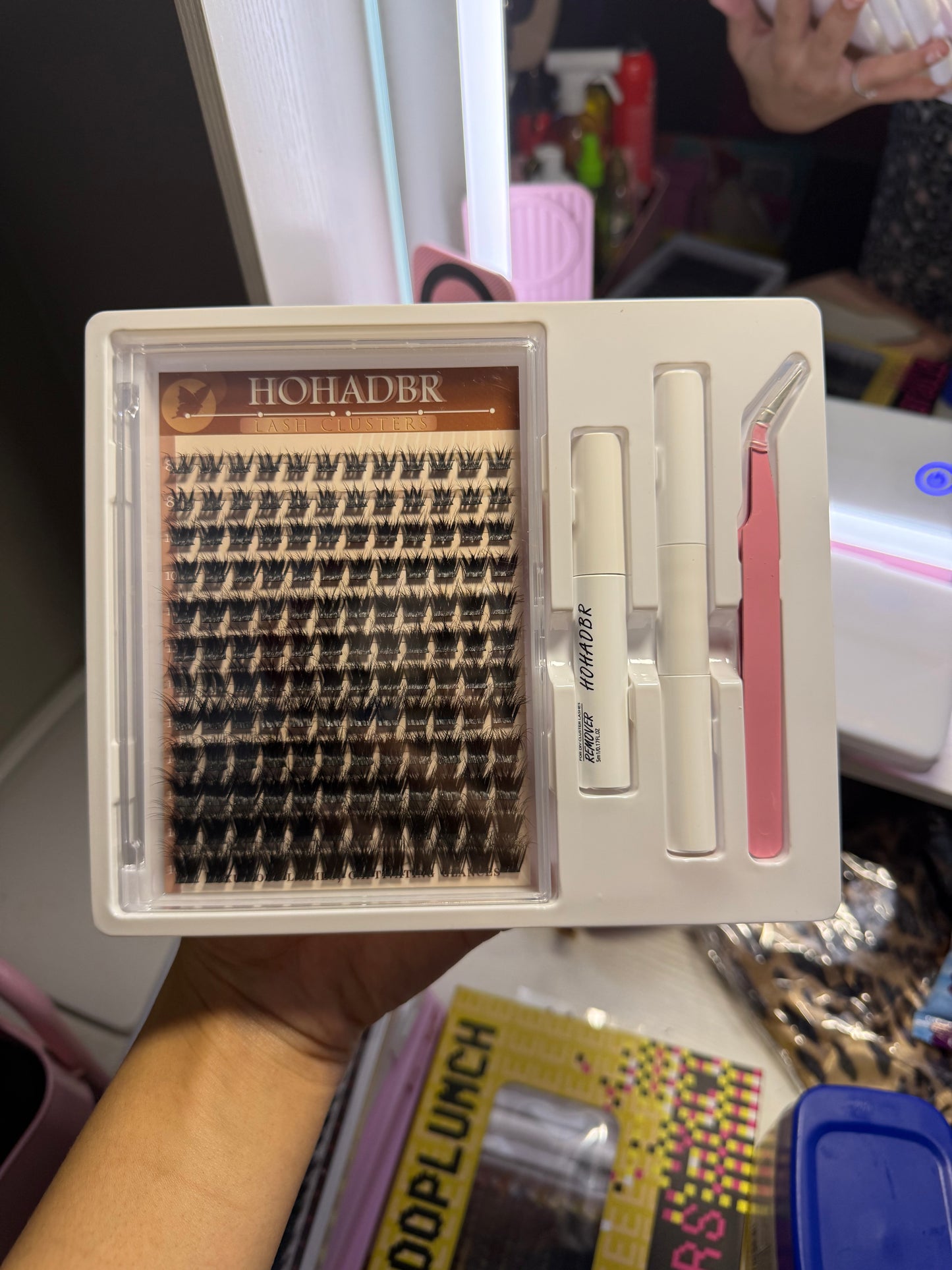 Natural Fluffy 8-16MM Lash Clusters / HOHADBR Brand