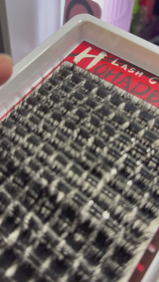Fluffy Thick 10-18MM Lash Clusters / HOGADBR Brand